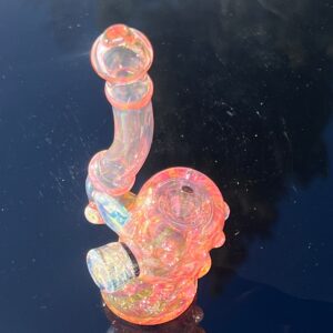 Shop Gold Fumed Stand-Up Dry Pipe in australian