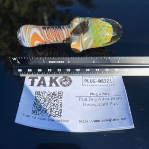 Shop Peat Bog Alien Brain Honeycomb Pipe in australian