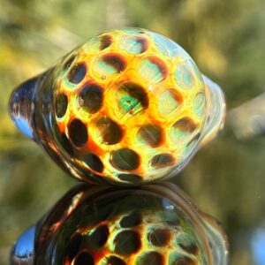Shop Peat Bog Alien Brain Honeycomb Pipe in australian