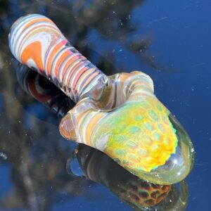 Shop Peat Bog Alien Brain Honeycomb Pipe in australian