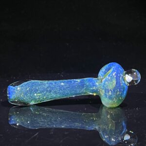 Shop Blue Frit Opal Pipe in australian