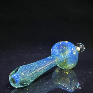 Shop Blue Frit Opal Pipe in australian