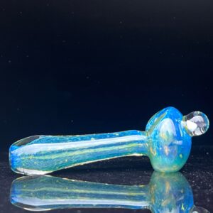 Shop Blue Frit Opal Pipe in australian