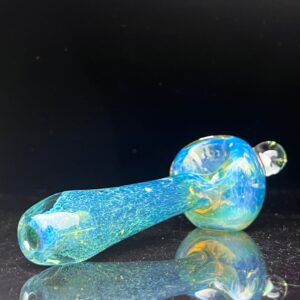 Shop Blue Frit Opal Pipe in australian