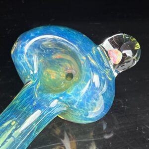 Shop Blue Frit Opal Pipe in australian