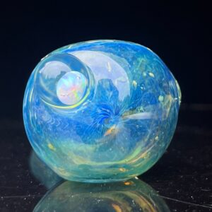 Shop Blue Frit Opal Pipe in australian