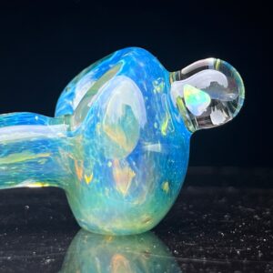 Shop Blue Frit Opal Pipe in australian