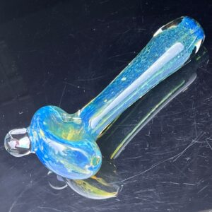 Shop Blue Frit Opal Pipe in australian