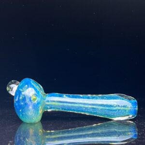 Shop Blue Frit Opal Pipe in australian