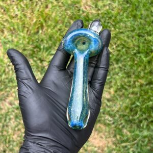 Shop Blue Frit Opal Pipe in australian