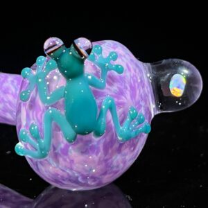 Shop Purple Fancy Opal Frog Spoon in australian