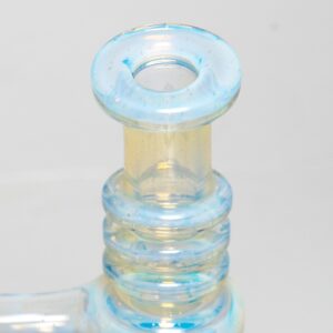 Shop Ill Glass - Custom Flux Cycler w/ Stabilization Pylons - UV Neo Light & Crushed Opal in australian