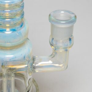 Shop Ill Glass - Custom Flux Cycler w/ Stabilization Pylons - UV Neo Light & Crushed Opal in australian