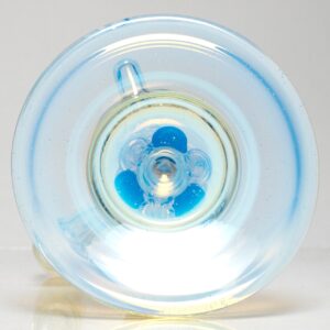 Shop Ill Glass - Custom Flux Cycler w/ Stabilization Pylons - UV Neo Light & Crushed Opal in australian