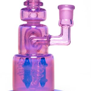Shop Ill Glass - Custom Flux Cycler w/ Stabilization Pylons - Neo Opal & Crushed Opal in australian