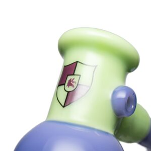 Shop Illadelph - Hammer Dry Pipe - Milky Green & Purple in australian