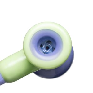 Shop Illadelph - Hammer Dry Pipe - Milky Green & Purple in australian