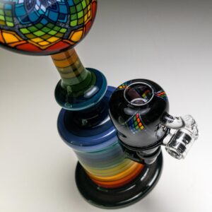 Shop Jred - Rainbow Hatchet Encalmo Bubbler in australian