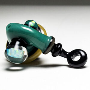 Shop J Mass - Sherlock Carb Cap - Aqua & Peach in australian