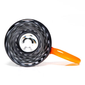 Shop K2 Glass - Worked Snap Slide - 14mm - Jailhouse Wag w/ Lava Handle in australian