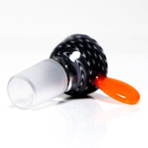 Shop K2 Glass - Worked Snap Slide - 14mm - Jailhouse Wag w/ Lava Handle in australian