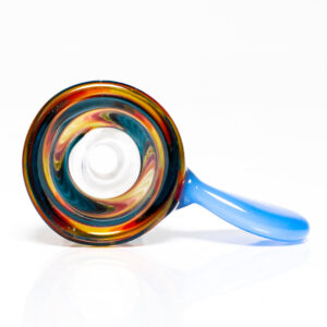 Shop K2 Glass - Worked Snap Slide - 14mm - Fire & Water Wag w/ Ether Handle in australian