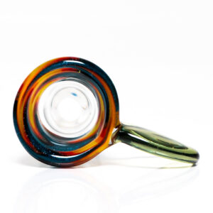 Shop K2 Glass - Worked Snap Slide - 14mm - Fire & Water Wag w/ CFL Potion Handle #3 in australian