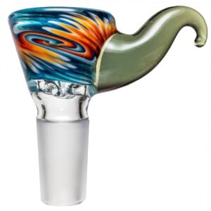 Shop Kevin Howell - Martini Slide - 4 Hole - 14mm - Fire & Ice w/ Nightshade in australian