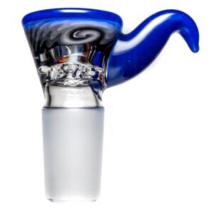 Shop Kevin Howell - Martini Slide - 4 Hole - 18mm - Bipolar Linework - Brilliant Blue in australian