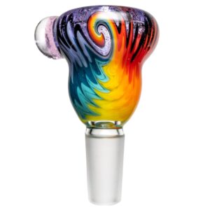 Shop Kevin Howell - Push Slide - 14mm - Purple Lollipop w/ Rainbow Linework in australian
