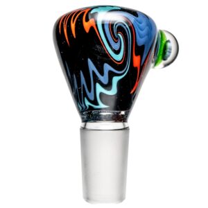 Shop Kevin Howell - Push Slide - 18mm - Aqua, Red & Purple Linework in australian