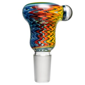 Shop Kevin Howell - Push Slide - 18mm - Fade to Clear Rainbow Linework in australian