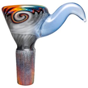 Shop Kevin Howell - Martini Slide w/ Worked Joint - 4 Hole - 14mm - Moonstone in australian