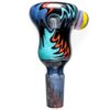 Shop Kevin Howell - Push Slide w/ Worked Joint - 14mm - Aqua, Red & Purple in australian