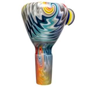 Shop Kevin Howell - Push Slide w/ Worked Joint - 14mm - Smoke & Fruit Stripe in australian