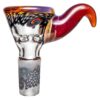 Shop Kevin Howell - Martini Slide w/ Worked Joint - 4 Hole - 14mm - Bipolar w/ Agate in australian