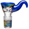 Shop Kevin Howell - Martini Slide w/ Worked Joint - 4 Hole - 18mm - Bipolar w/ Brilliant Blue in australian