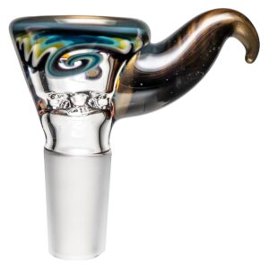 Shop Kevin Howell - Martini Slide - 4 Hole - 14mm - Bipolar Linework w/ Electrum in australian