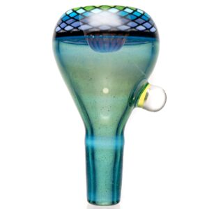 Shop Kevin Murray - Push Slide - 14mm - Blue Stardust Meta Mix w/ Rainbow Reti in australian