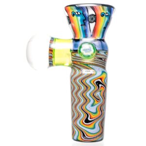 Shop Kevin Murray - Martini Slide - 18mm - Multi Color Swirl & Rainbow Faces in australian