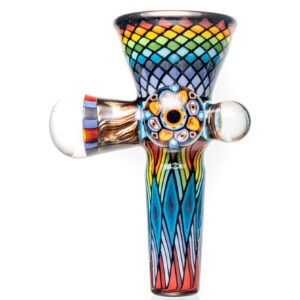 Shop Kevin Murray - Martini Slide - 14mm - Rainbow Weave & Rainbow Reti in australian
