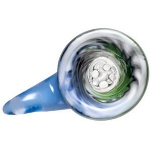 Shop Kevin Howell - Martini Slide - 4 Hole - 14mm - Spearmint & Shadow w/ Moonstone in australian