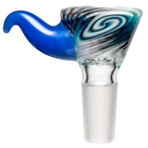 Shop Kevin Howell - Martini Slide - 4 Hole - 14mm - Smoke & Ice w/ Neptune in australian