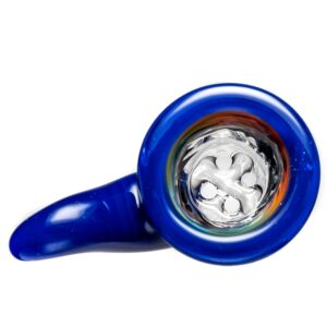 Shop Kevin Howell - Martini Slide - 4 Hole - 18mm - Bipolar Linework - Brilliant Blue in australian