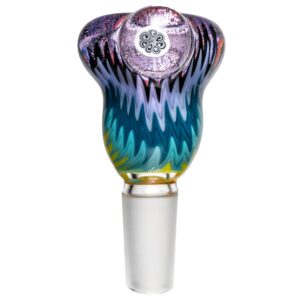 Shop Kevin Howell - Push Slide - 14mm - Purple Lollipop w/ Rainbow Linework in australian