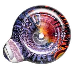 Shop Kevin Howell - Push Slide - 14mm - Purple Lollipop w/ Rainbow Linework in australian