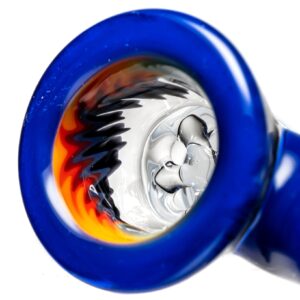 Shop Kevin Howell - Martini Slide - 4 Hole - 18mm - Bipolar Linework - Brilliant Blue in australian