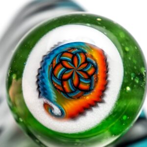 Shop Kevin Howell - Push Slide - 14mm - Smoke, Water & Earth Linework in australian