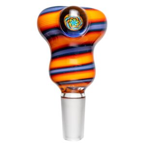 Shop Kevin Howell - Push Slide - 14mm - Orange & Purple Linework in australian