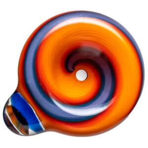 Shop Kevin Howell - Push Slide - 14mm - Orange & Purple Linework in australian